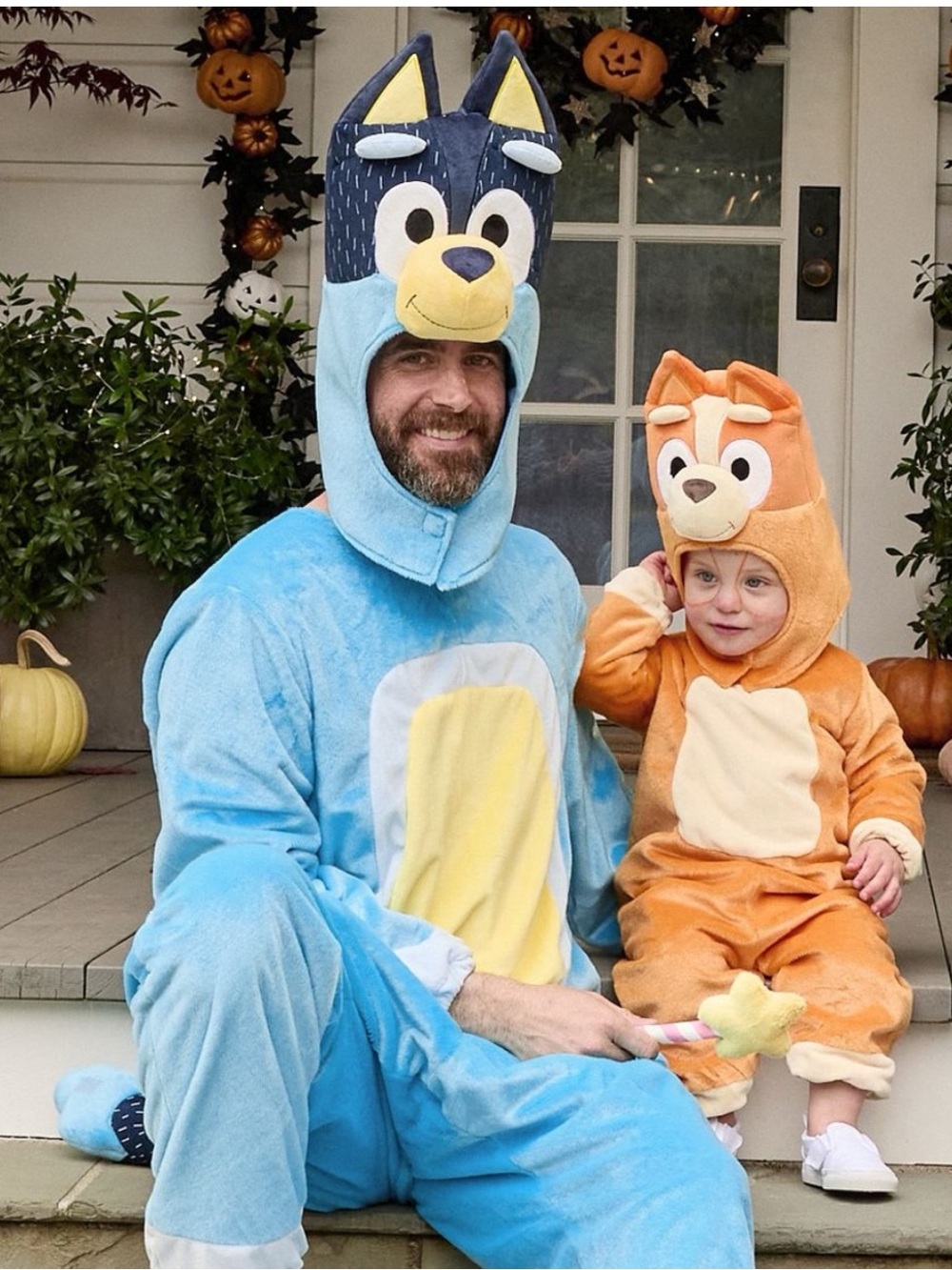 Pottery Barn Bluey Adult Bandit Costume